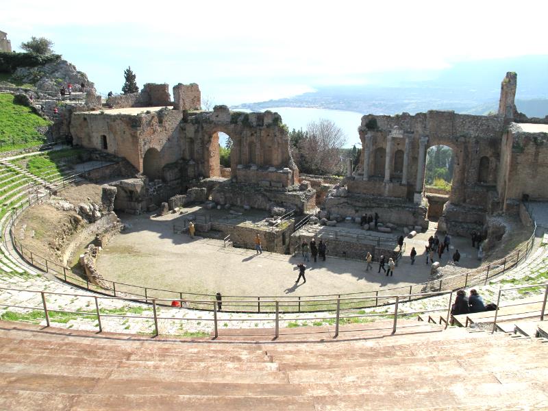 타오르미나 그리스 극장