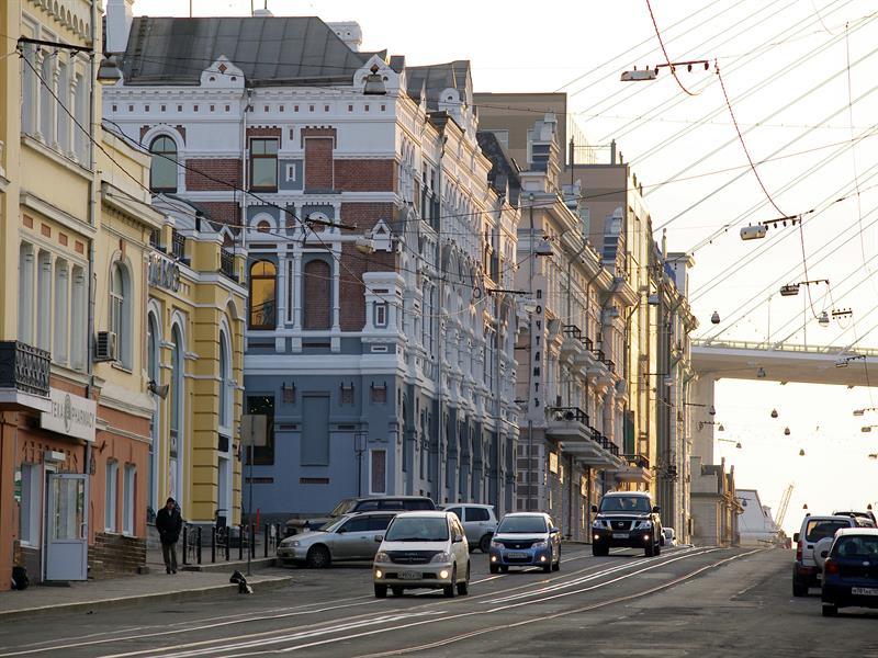 굼 백화점과 유럽풍 건축물
