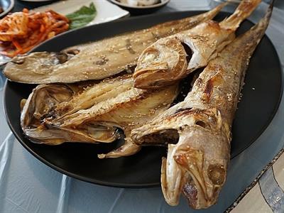 반건조생선구이