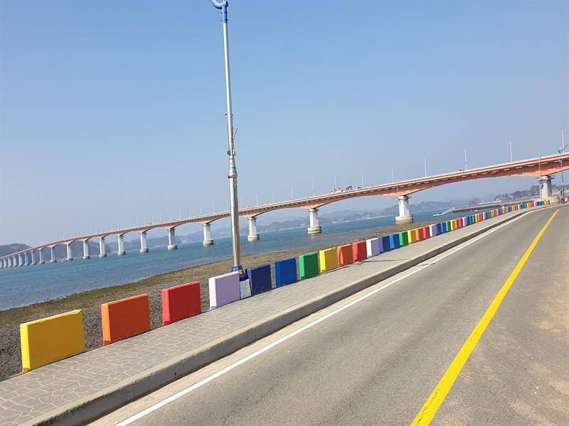 사천 무지개빛해안도로 (거북선 최초출전지)