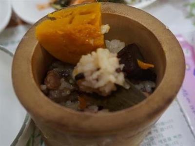 지리산 대통밥