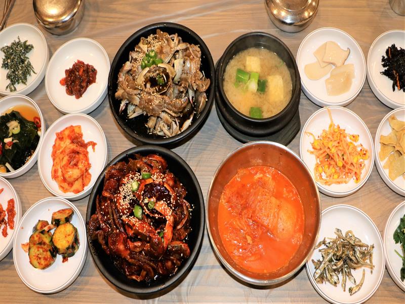 여수돌게장정식