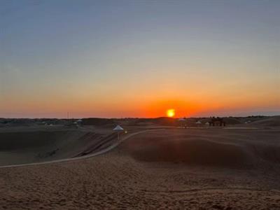 사막일몰감상 2