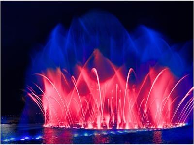 윈호텔 분수쇼