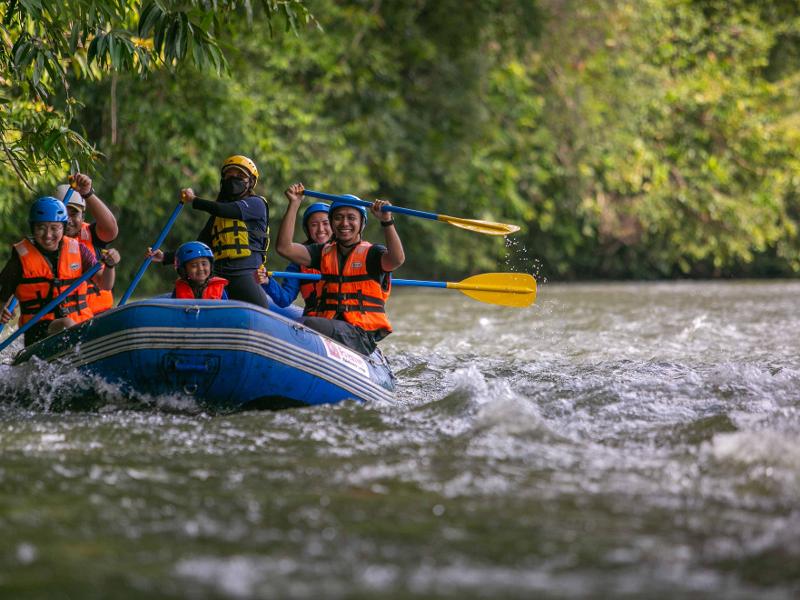 코타키나발루 래프팅2