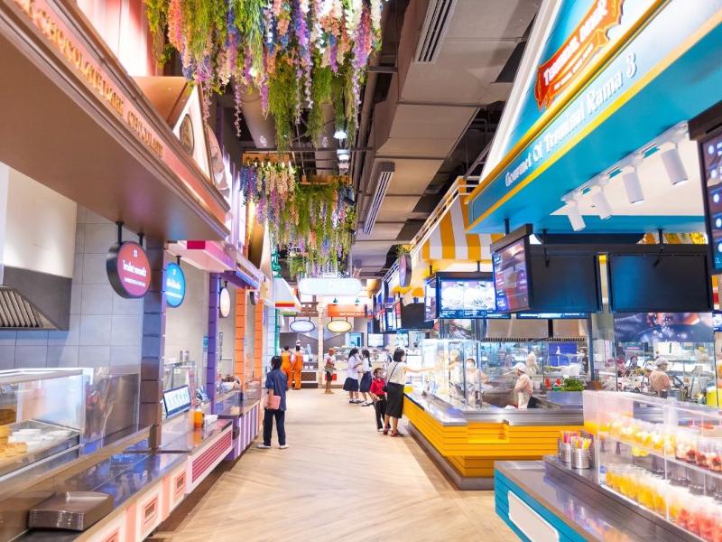 터미널21 푸드코트