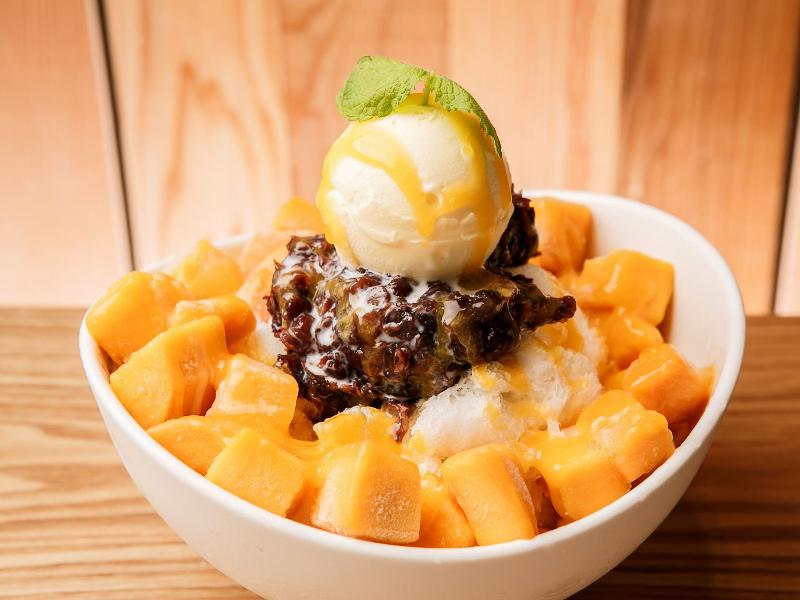 신라모노그램 망고빙수