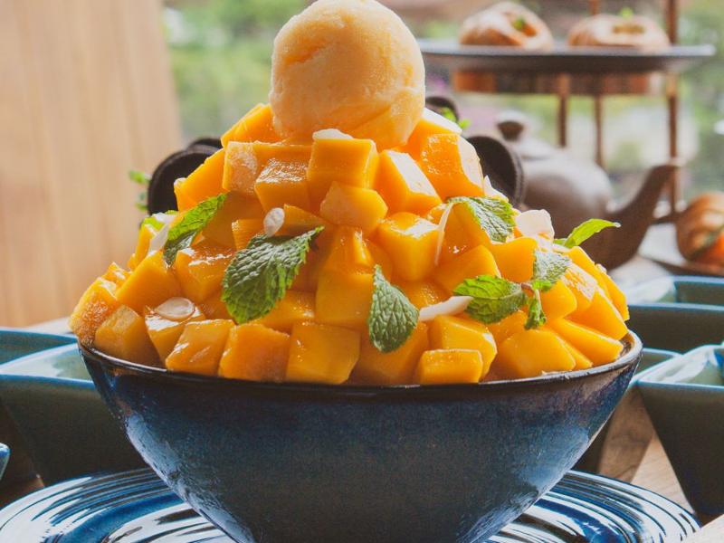 하얏트 망고빙수