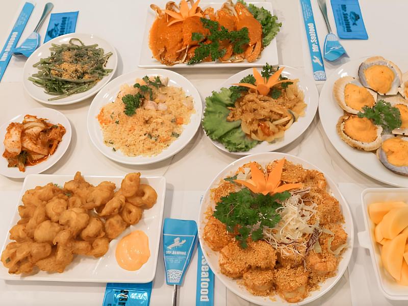 $30상당 씨푸드세트 포함