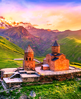 조지아 작은 마을