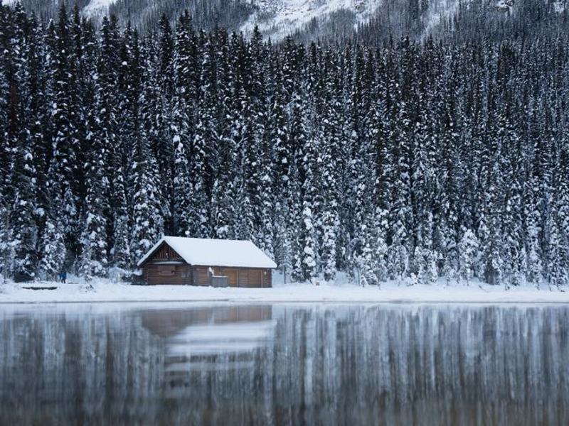 레이크루이스 풍경