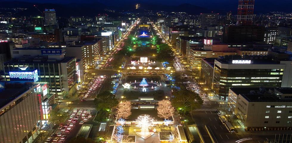 2022 삿포로 야경