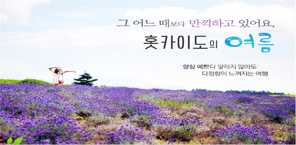 북해도 여름 웹진