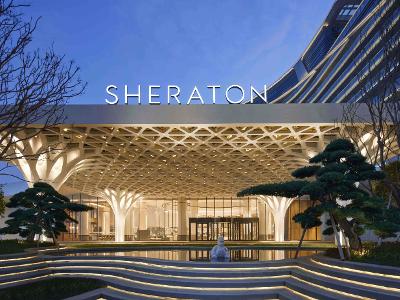 광저우 쉐라톤 정문