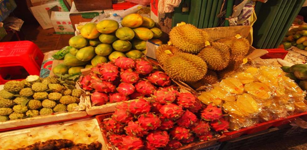열대과일시장