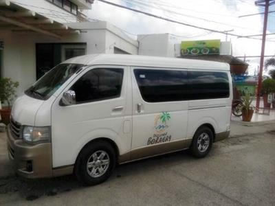 보라카이 왕복 픽업 차량사진