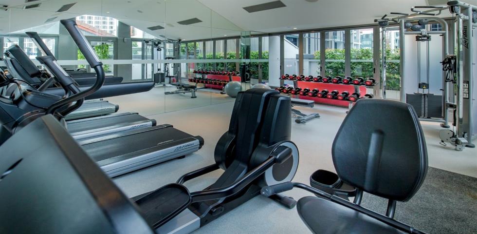 엠소셜 호텔 헬스장