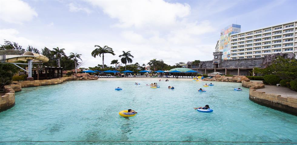 월드리조트 파도풀