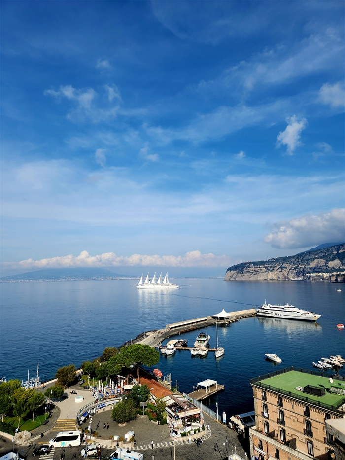 소렌토 절벽에서..